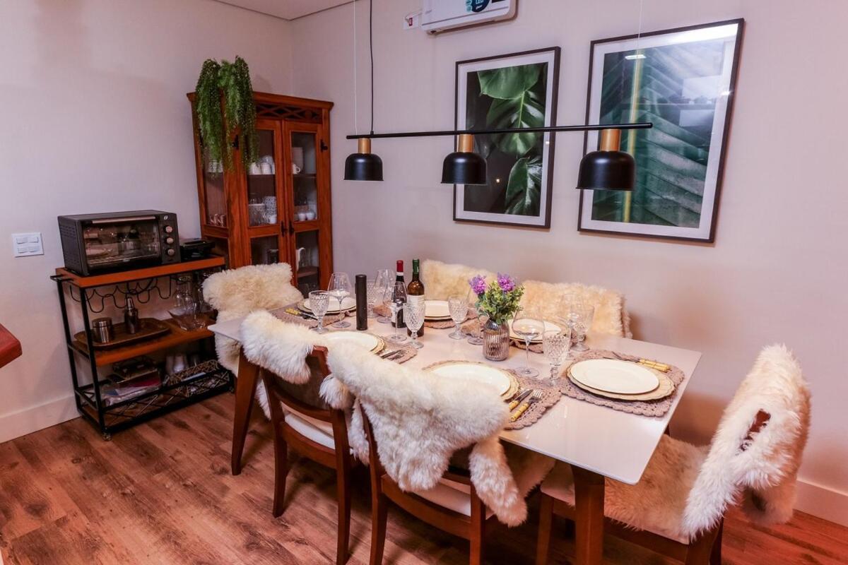 Quatre Saison 412 - Flat Nas Montanhas Perfeito Para Relaxar Campos do Jordão מראה חיצוני תמונה