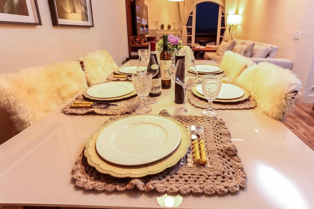 Quatre Saison 412 - Flat Nas Montanhas Perfeito Para Relaxar Campos do Jordão מראה חיצוני תמונה
